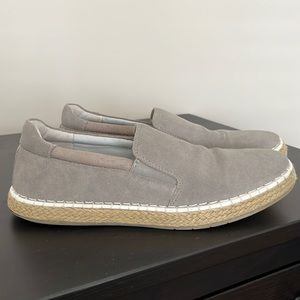Calvin Klein gray espadrilles